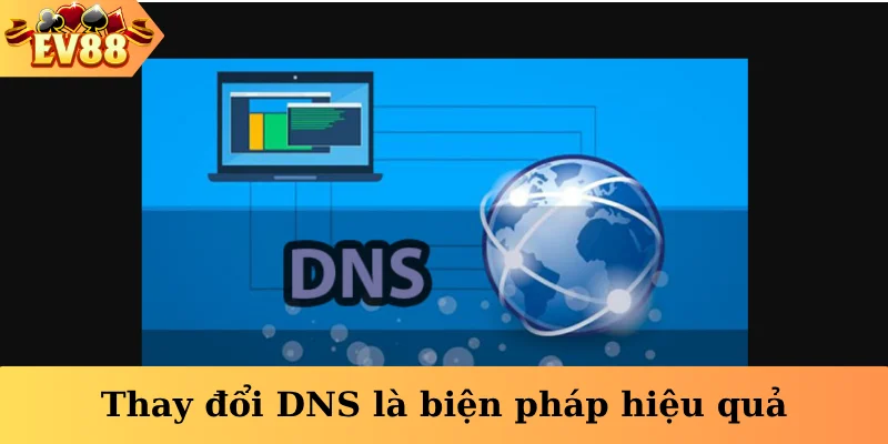Thay đổi DNS là biện pháp hiệu quả